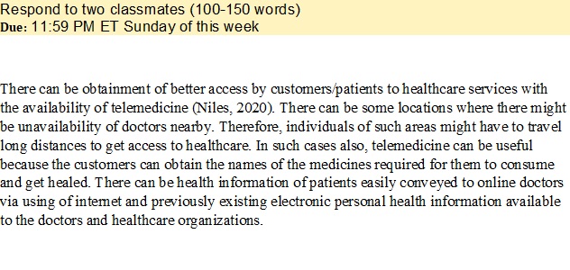 WK 8.2 - Tele-medicine